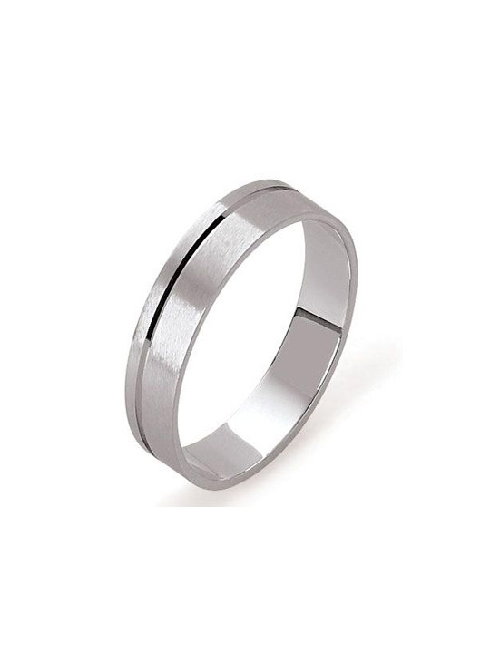 Alliance de mariage Platine