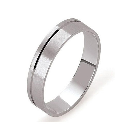 Alliance de mariage Platine