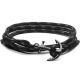Bracelet Tom Hope Triple Black