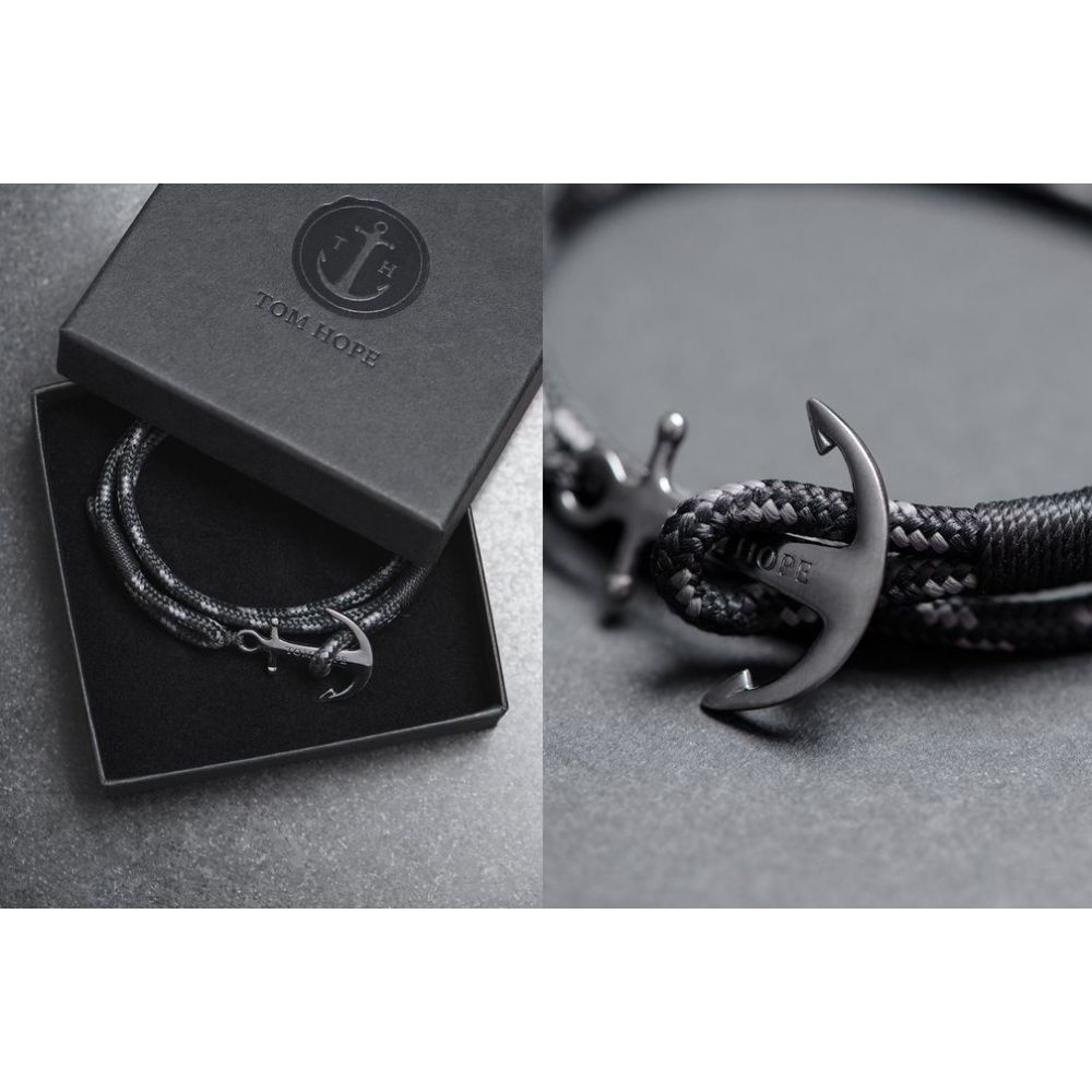 Bracelet Tom Hope Triple Black