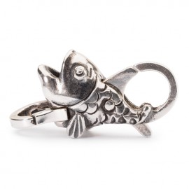 Fermoir poisson Trollbeads en Argent