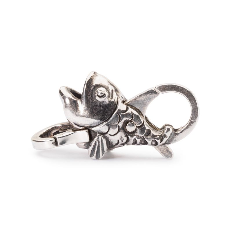 Fermoir poisson Trollbeads en Argent