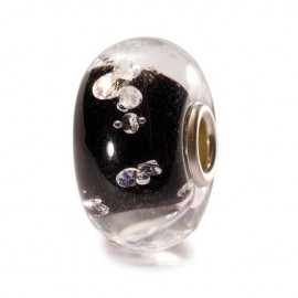 Perle en verre diamond-like noir Trollbeads