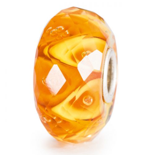 Perle en verre enchantement lumineux à facettes Trollbeads