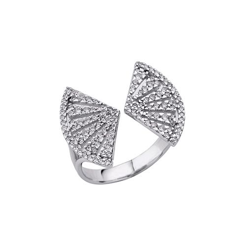 Bague Argent et oxyde de zirconium