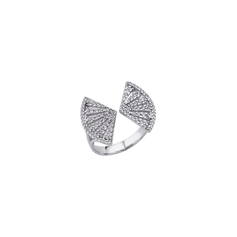 Bague Argent et oxyde de zirconium