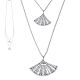 Collier sautoir Argent et oxydes de zirconium