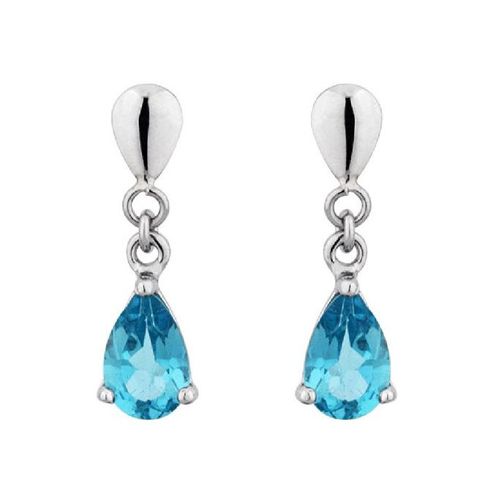 Boucles d'oreilles Or et topazes