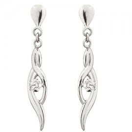 Boucles d'oreilles Or et oxydes de zirconium