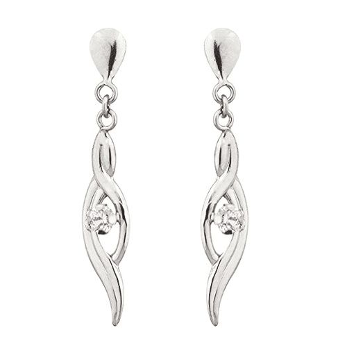 Boucles d'oreilles Or et oxydes de zirconium