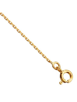 Chaine Or jaune maille forçat