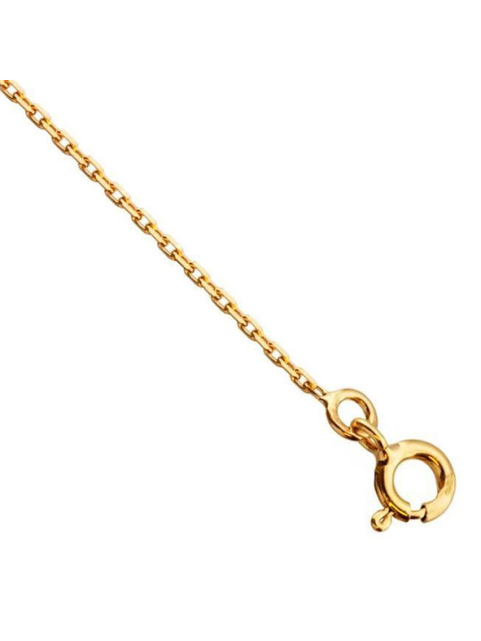 Chaine Or jaune maille forçat