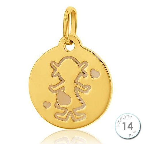 Médaille Laïque en Or - Augis