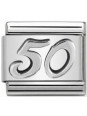 Maillon Nomination classic 50 en Argent