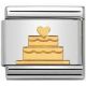 Maillon Nomination classic gateau en Or