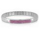 Bracelet Nomination extensible Glitter avec cristaux Swarovski roses 