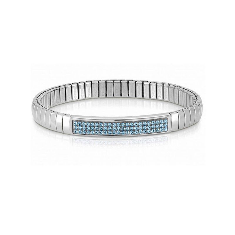 Bracelet Nomination extensible Glitter avec cristaux Swarovski bleus 