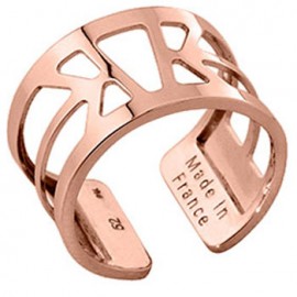 Bague Les Georgettes motif ibiza finition Or rose