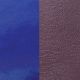 Cuir reversible les Georgettes prune/vernis bleu