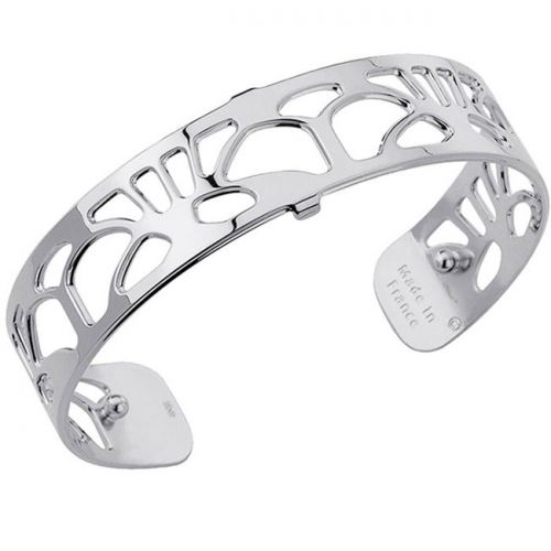 Bracelet manchette Les Georgettes motif arcade finition Argent small