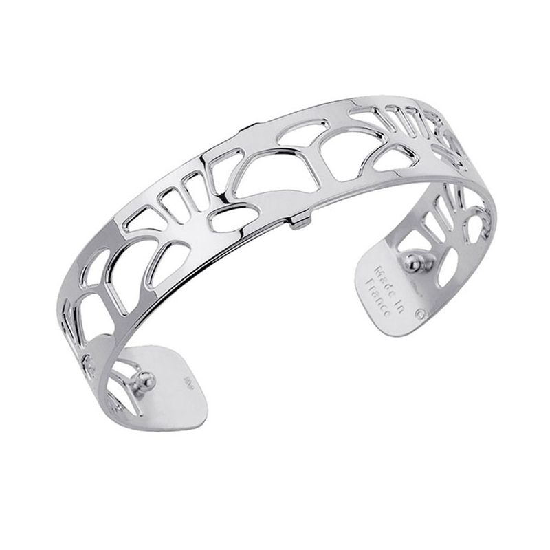 Bracelet manchette Les Georgettes motif arcade finition Argent small