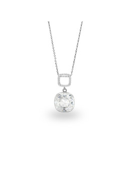 Collier Spark Argent et cristaux