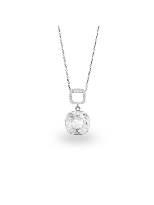 Collier Spark Argent et cristaux
