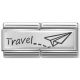 Maillon Nomination classic double Plaque Travel