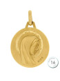 Médaille de baptême Vierge en Or - Augis