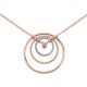 Collier en Plaqué Or et oxyde de zirconium