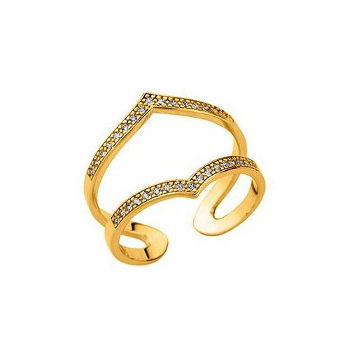 Bague Les Cumulables plaqué Or et oxydes de zirconium