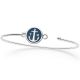 Bracelet Tom Hope jonc Sapphire Blue