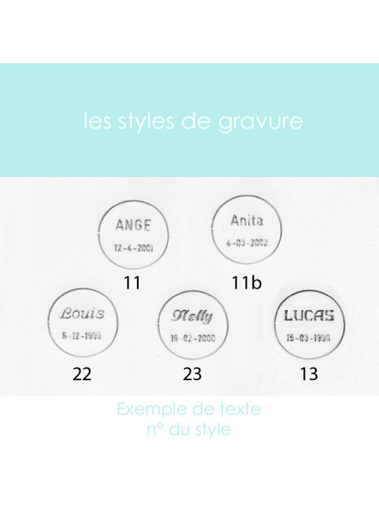 Médaille Laïque en Or - Augis