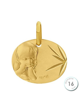 Médaille Laïque en Or - Augis
