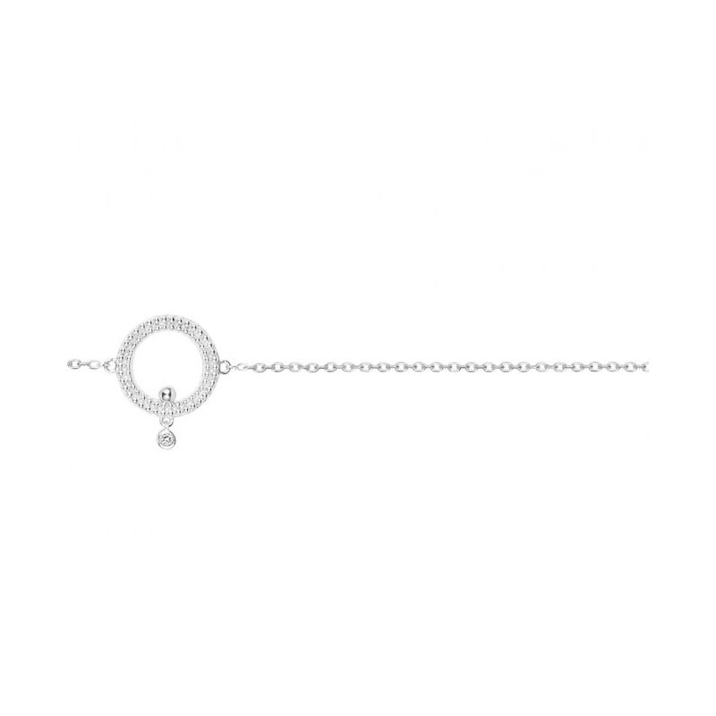 Bracelet Argent et Diamant La Garçonne