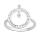 Bague Argent et Diamant La Garçonne