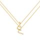 Collier Plaqué Or jaune et oxydes de zirconium Phebus and Co