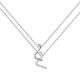 Collier Argent et oxydes de zirconium Phebus and Co