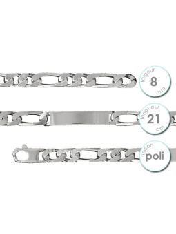 Gourmette homme en Argent