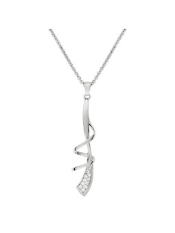 Collier Argent tourbillon