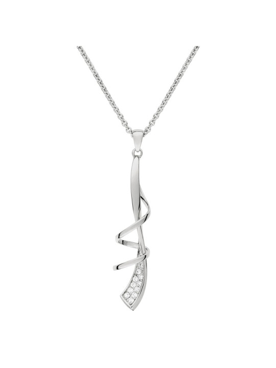 Collier Argent tourbillon
