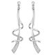 Boucles d'oreilles Argent et oxydes de zirconium