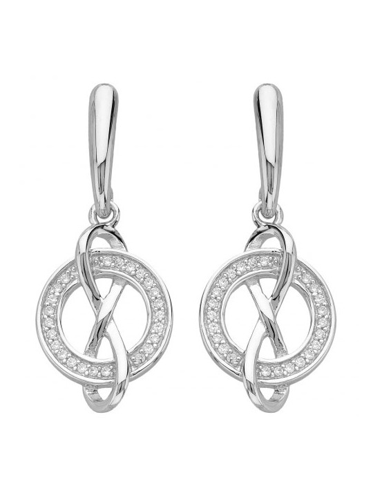 Boucles d'oreilles Argent et oxydes de zirconium