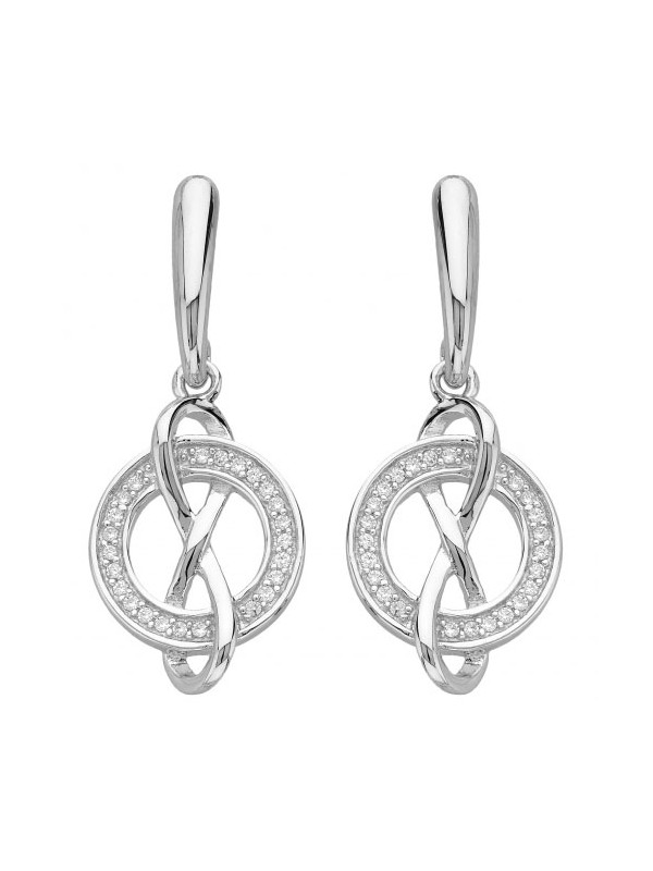 Boucles d'oreilles Argent et oxydes de zirconium