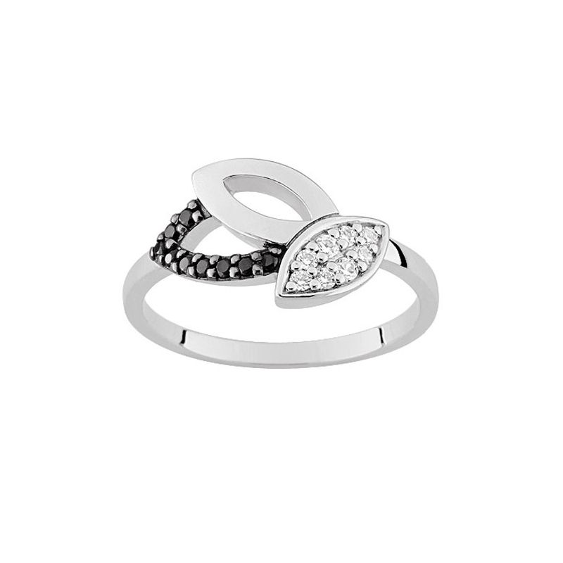 Bague Argent et oxyde de zirconium