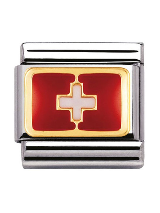 Maillon Nomination classic drapeau Suisse