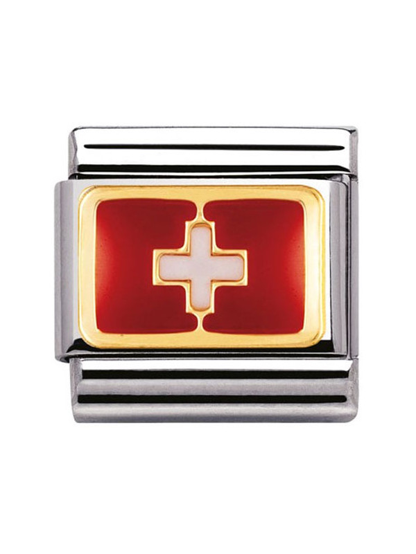 Maillon Nomination classic drapeau Suisse