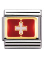 Maillon Nomination classic drapeau Suisse