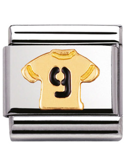 Maillon Nomination classic Maillot n°9