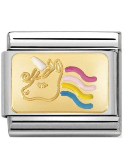 Maillon Nomination classic licorne en Or 